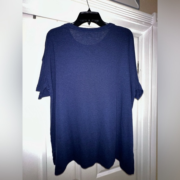Aerie, short sleeve, blue top; size large. Good condition - Picture 2 of 3